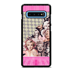 MARILYN MONROE PINK COLLAGE Samsung Galaxy S10 Plus Case Cover MARILYN MONROE PINK COLLAGE Samsung Galaxy S10 Plus Case Cover