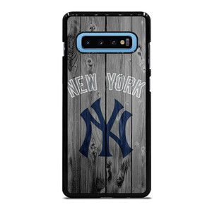 NEW YORK YANKEES WOODEN LOGO Samsung Galaxy S10 Plus Case Cover