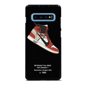 NIKE AIR JORDAN 1 OFF WHITE Samsung Galaxy S10 Plus Case Cover NIKE AIR JORDAN 1 OFF WHITE Samsung Galaxy S10 Plus Case Cover