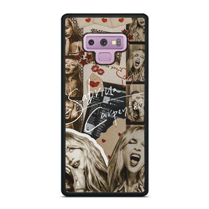 SABRINA CARPENTER BROWN COLLAGE  Samsung Galaxy Note 9 Case Cover