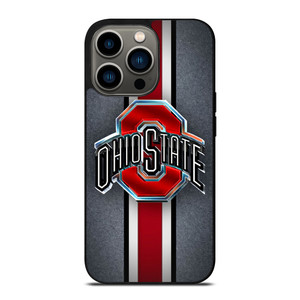 OHIO STATE BUCKEYES METAL LOGO iPhone 13 Pro Case Cover OHIO STATE BUCKEYES METAL LOGO iPhone 13 Pro Case Cover