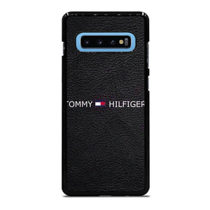 TOMMY HILFIGER LOGO LEATHER Samsung Galaxy S10 Plus Case Cover TOMMY HILFIGER LOGO LEATHER Samsung Galaxy S10 Plus Case Cover