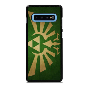 TRIFORCE LEGEND OF ZELDA GREEN LOGO Samsung Galaxy S10 Plus Case Cover
