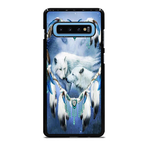 WHITE WOLF DREAMCATCHER Samsung Galaxy S10 Plus Case Cover WHITE WOLF DREAMCATCHER Samsung Galaxy S10 Plus Case Cover