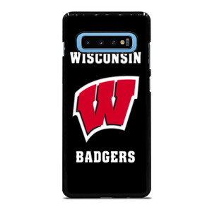 WISCONSIN BADGERS LOGO Samsung Galaxy S10 Plus Case Cover WISCONSIN BADGERS LOGO Samsung Galaxy S10 Plus Case Cover