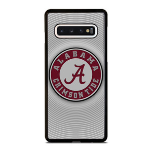 ALABAMA CRIMSON TIDE CIRCLE TEXTURE Samsung Galaxy S10 Case Cover ALABAMA CRIMSON TIDE CIRCLE TEXTURE Samsung Galaxy S10 Case Cover