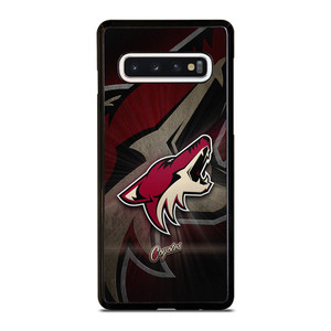 ARIZONA COYOTES METAL LOGO Samsung Galaxy S10 Case Cover