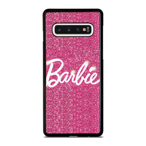 BARBIE PINK SPARKLING Samsung Galaxy S10 Case Cover BARBIE PINK SPARKLING Samsung Galaxy S10 Case Cover