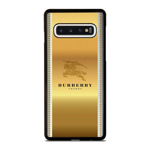 BURBERRY LONDON GOLD LOGO Samsung Galaxy S10 Case Cover BURBERRY LONDON GOLD LOGO Samsung Galaxy S10 Case Cover