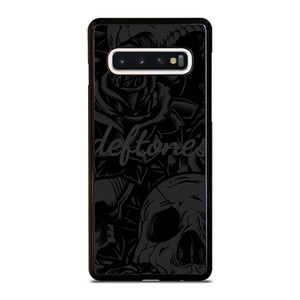 DEFTONES LOGO ALL BLACK Samsung Galaxy S10 Case Cover