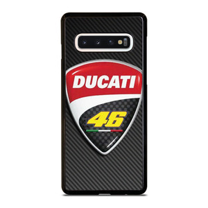 DUCATI VR46 VALENTINO ROSSI CARBON EMBLEM Samsung Galaxy S10 Case Cover DUCATI VR46 VALENTINO ROSSI CARBON EMBLEM Samsung Galaxy S10 Case Cover