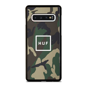 HUF ARMY CAMO LOGO Samsung Galaxy S10 Case Cover