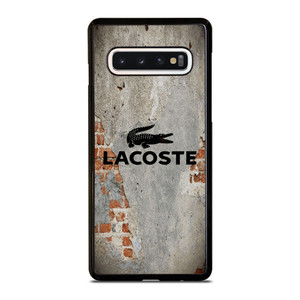 LACOSTE GRUNGE WALL LOGO Samsung Galaxy S10 Case Cover