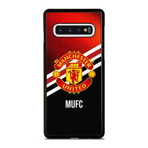 MANCHESTER UNITED MUFC EMBLEM Samsung Galaxy S10 Case Cover MANCHESTER UNITED MUFC EMBLEM Samsung Galaxy S10 Case Cover