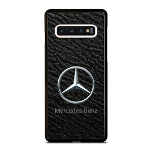 MERCEDES BENZ LEATHER EMBLEM Samsung Galaxy S10 Case Cover