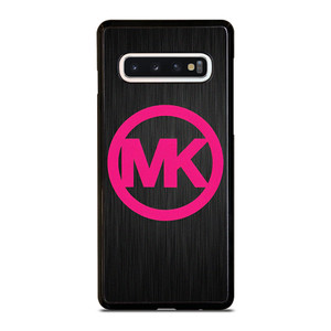 MK MICHAEL KORS PINK WOOD LOGO Samsung Galaxy S10 Case Cover