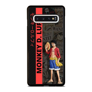 MONKEY D LUFFY MANGA Samsung Galaxy S10 Case Cover