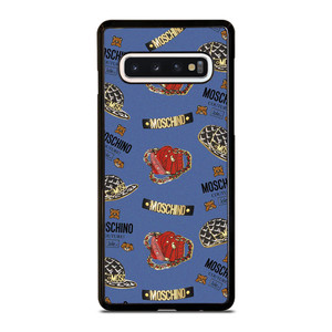 MOSCHINO COUTURE BEAR PATTERN Samsung Galaxy S10 Case Cover MOSCHINO COUTURE BEAR PATTERN Samsung Galaxy S10 Case Cover