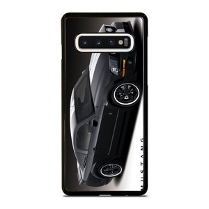 MUSTANG GT SPOT CAR BLACK Samsung Galaxy S10 Case Cover