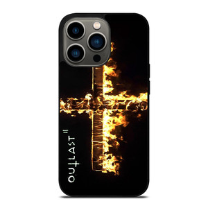 OUTLAST 2 FIRE SYMBOL iPhone 13 Pro Case Cover OUTLAST 2 FIRE SYMBOL iPhone 13 Pro Case Cover