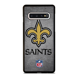 NEW ORLEANS SAINTS NFL WALL LOGO Samsung Galaxy S10 Case Cover NEW ORLEANS SAINTS NFL WALL LOGO Samsung Galaxy S10 Case Cover