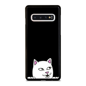 PEEKY RIPNDIP CAT Samsung Galaxy S10 Case Cover PEEKY RIPNDIP CAT Samsung Galaxy S10 Case Cover