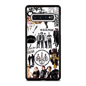 POP PUNK ROCK BAND COLLAGE Samsung Galaxy S10 Case Cover POP PUNK ROCK BAND COLLAGE Samsung Galaxy S10 Case Cover