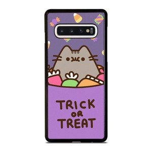 PUSHEEN THE CAT HALLOWEEN TRICK OR TREAT Samsung Galaxy S10 Case Cover PUSHEEN THE CAT HALLOWEEN TRICK OR TREAT Samsung Galaxy S10 Case Cover
