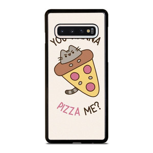 PUSHEEN THE CAT PIZZA Samsung Galaxy S10 Case Cover PUSHEEN THE CAT PIZZA Samsung Galaxy S10 Case Cover