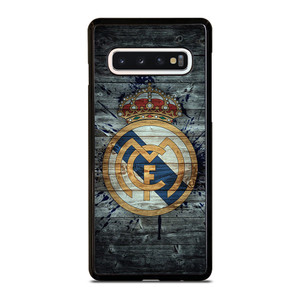 REAL MADRID FOOTBALL WOOD LOGO Samsung Galaxy S10 Case Cover REAL MADRID FOOTBALL WOOD LOGO Samsung Galaxy S10 Case Cover