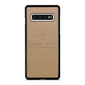 ROLEX WATCHES BROWN Samsung Galaxy S10 Case Cover
