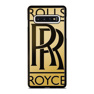 ROLLS ROYCE GOLD LOGO Samsung Galaxy S10 Case Cover ROLLS ROYCE GOLD LOGO Samsung Galaxy S10 Case Cover