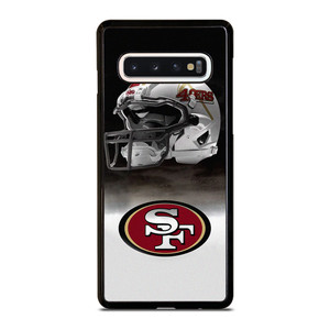 SAN FRANCISCO 49ERS HELMET NFL Samsung Galaxy S10 Case Cover SAN FRANCISCO 49ERS HELMET NFL Samsung Galaxy S10 Case Cover