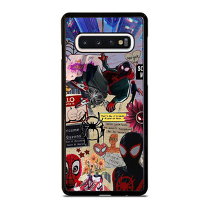 SPIDERMAN INTO THE SPIDER VERSE COLLAGE Samsung Galaxy S10 Case Cover