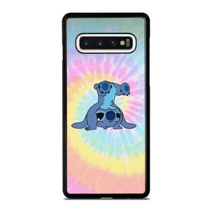 STITCH FLIPPED CUTE TIE DIE Samsung Galaxy S10 Case Cover STITCH FLIPPED CUTE TIE DIE Samsung Galaxy S10 Case Cover