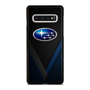 SUBARU BLUE CARBON EMBLEM Samsung Galaxy S10 Case Cover SUBARU BLUE CARBON EMBLEM Samsung Galaxy S10 Case Cover