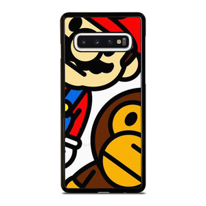 SUPER MARIO BROS BABY MILO BAPE Samsung Galaxy S10 Case Cover SUPER MARIO BROS BABY MILO BAPE Samsung Galaxy S10 Case Cover