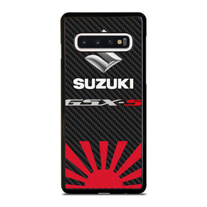 SUZUKI GSX S CARBON EMBLEM Samsung Galaxy S10 Case Cover SUZUKI GSX S CARBON EMBLEM Samsung Galaxy S10 Case Cover