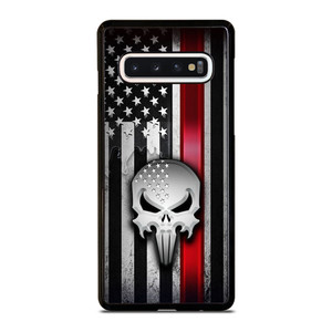 THE PUNISHER AMERICAN FLAG METAL Samsung Galaxy S10 Case Cover THE PUNISHER AMERICAN FLAG METAL Samsung Galaxy S10 Case Cover