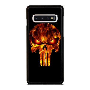 THE PUNISHER BURNED ICON Samsung Galaxy S10 Case Cover THE PUNISHER BURNED ICON Samsung Galaxy S10 Case Cover