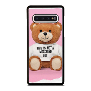 THIS IS NOT MOSCHINO TOY BEAR Samsung Galaxy S10 Case Cover THIS IS NOT MOSCHINO TOY BEAR Samsung Galaxy S10 Case Cover