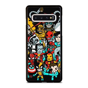 TOKIDOKI MARVEL CARTOON Samsung Galaxy S10 Case Cover TOKIDOKI MARVEL CARTOON Samsung Galaxy S10 Case Cover