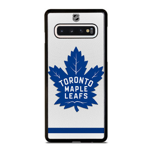 TORONTO MAPLE LEAFS NHL CARBON LOGO Samsung Galaxy S10 Case Cover TORONTO MAPLE LEAFS NHL CARBON LOGO Samsung Galaxy S10 Case Cover