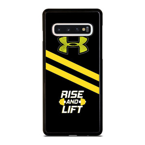 UNDER ARMOUR RISE AND LIFT Samsung Galaxy S10 Case Cover UNDER ARMOUR RISE AND LIFT Samsung Galaxy S10 Case Cover