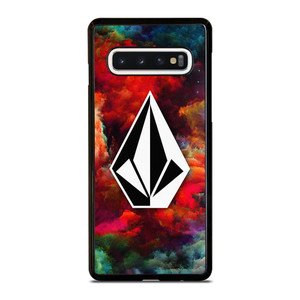 VOLCOM COLOR SPLASH LOGO Samsung Galaxy S10 Case Cover VOLCOM COLOR SPLASH LOGO Samsung Galaxy S10 Case Cover
