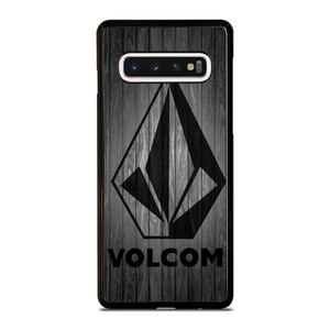 VOLCOM SKATE WOOD LOGO Samsung Galaxy S10 Case Cover VOLCOM SKATE WOOD LOGO Samsung Galaxy S10 Case Cover