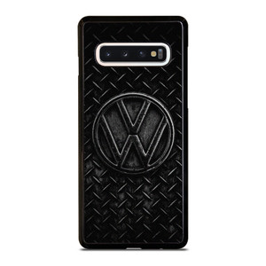 VW VOLKSWAGEN BLACK METAL EMBLEM Samsung Galaxy S10 Case Cover