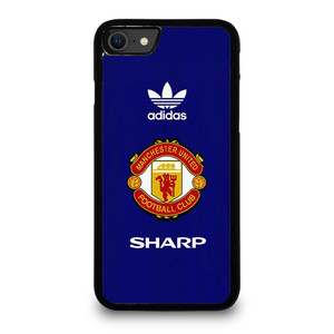 ADIDAS MANCHESTER UNITED SHARP RETRO LOGO iPhone SE 2020 Case Cover ADIDAS MANCHESTER UNITED SHARP RETRO LOGO iPhone SE 2020 Case Cover