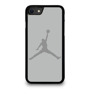 AIR JORDAN GREY LOGO iPhone SE 2020 Case Cover