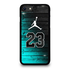 AIR JORDAN WOOD BLUE LOGO iPhone SE 2020 Case Cover AIR JORDAN WOOD BLUE LOGO iPhone SE 2020 Case Cover